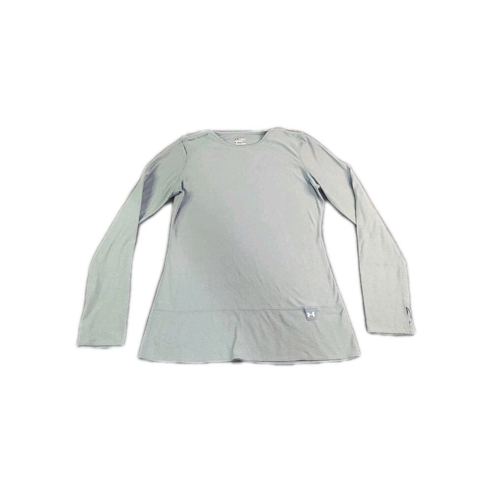 Under Armour All Season Gear Women's Sz XL Thermal Fitted Lightweight Gray C2